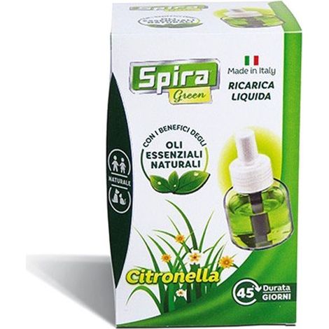 Recarga de humidificadores eléctricos 45 noches Spira Green