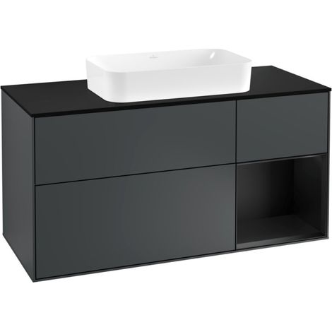 Villeroy & Boch F302PDHG Meuble sous-lavabo Finion F30