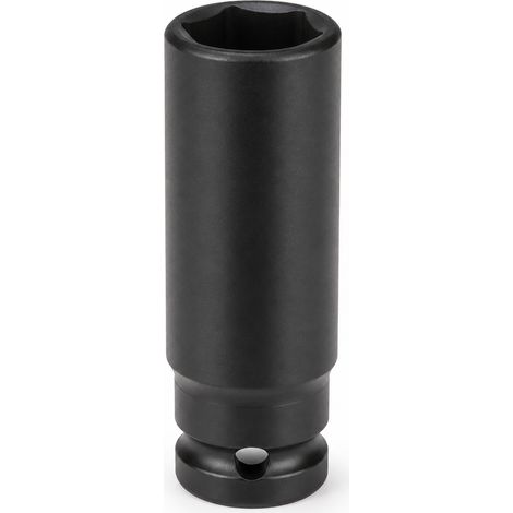 Douille longue hexagonale 18 mm noire pour clé à choc pneumatique (1/5)