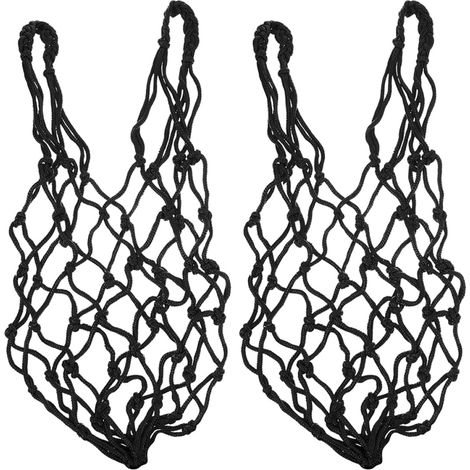 2pièces Filet à Poules Panier à Nourriture Pour Poules Mangeoire Pour Animaux Sacs Porte-légumes Et Fruits Filet à Suspendre Cage Outil Alimentation Pour (1/5)