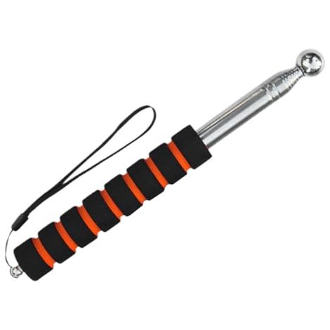Outil d'inspection domestique IDEANATEGRATE : Marteau creux télescopique de 1,3 mètre avec manche renforcé et tige extensible pour une détection précise des cavités. (1/5)