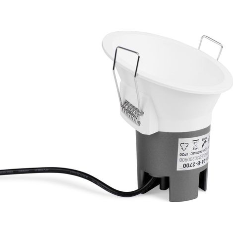 Foco LED Downlight 6W 24º Inclinado "KOPPA" - Blanco