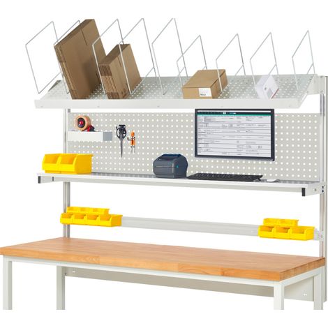 Rau System-Aufbau Komplettset 03, für Produktbreite 2000 mm, RAL7035/RAL7035 (1/2)