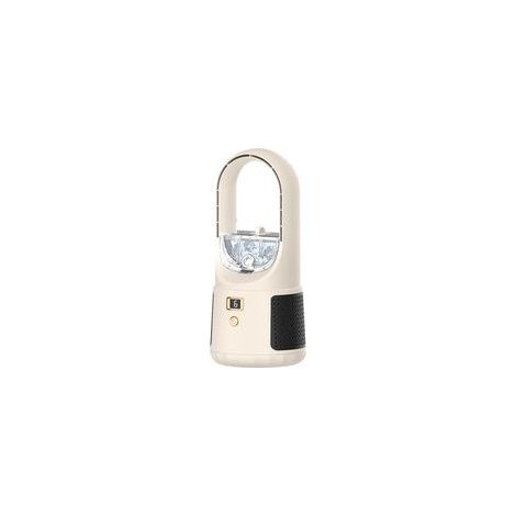 Leiser, klingenloser Tischventilator – Tragbar – USB-aufladbar – Für Zuhause, Camping, Parks (1/5)