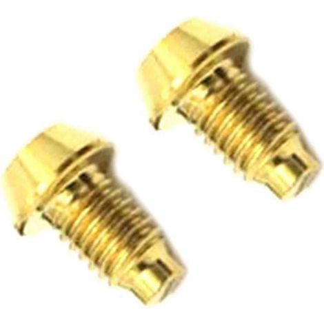 2 vis de frein à disque hydraulique TC4 pour vélo - Or (1/5)