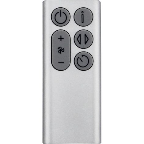 Telecomando di ricambio adatto per il purificatore d'aria Dyson BP01 (argento)