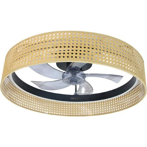 Cecotec Ventilador de techo con luz EnergySilence LampAero 600 Beige Design Cecotec (1/4)