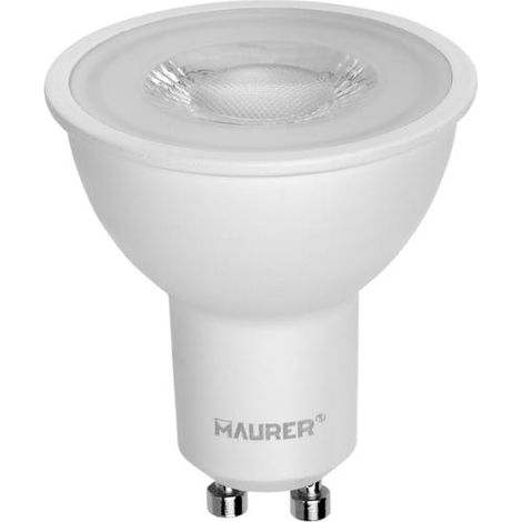 LAMPADA FARETTO LED TRASPARENTE MAURER GU10 220V 5W 450L 4000K L.NEUTRA