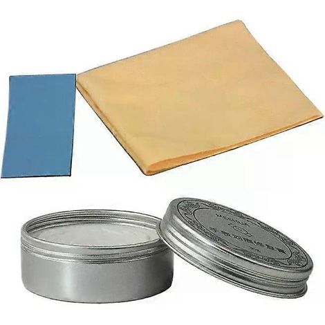 Crème de polissage pour métaux, montres et bijoux, éliminant les rayures. Outils de polissage adaptés aux montres et bijoux. (1/4)