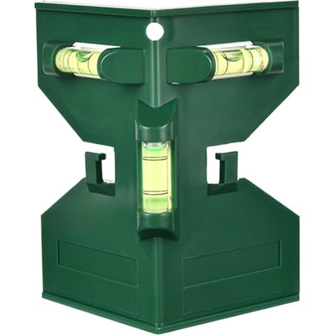 Clôture Post Leveling, Carpenter Leveling Tool, Magnetic Angle Measuring Fence Building Tools, Magnetic Tool, Fence Installation, Magnetic Carpenter Tool, Angle Measurement Tool (1/5)