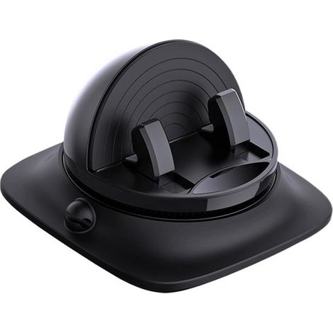 Soporte para teléfono de coche con gestión de cables, altura ajustable y diseño antideslizante. Apto para navegadores, coches, tabletas, camiones y otros dispositivos. (1/5)