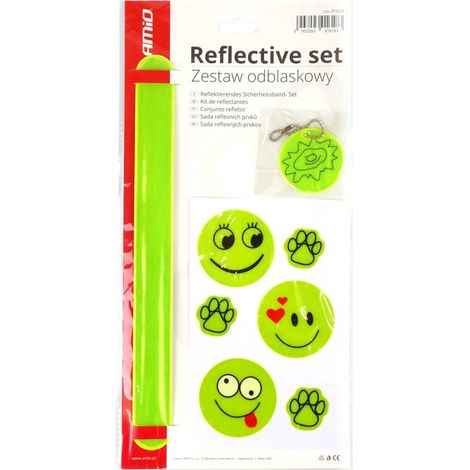 Conjunto de dispositivos reflectantes para niños amio-01618