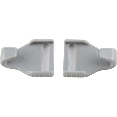 Lot de 2 Clips Aimantés pour Masque Respiratoire, Fixations de Remplacement pour Harnais, Compatible BMC NM4, Accessoires de Couvre-Visage (1/5)