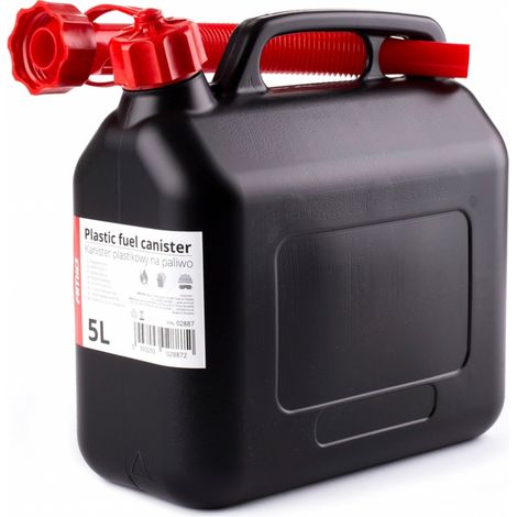 Contenitore in plastica nero da 5 litri AMiO-02887 (1/5)