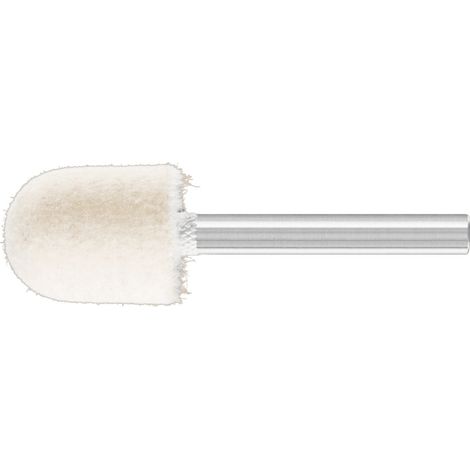 PFERD TOOLS mittelharte Filzpolierstifte Walzenrundform Ø 20x25 mm Schaft-Ø 6 mm 10 Stk (1/5)