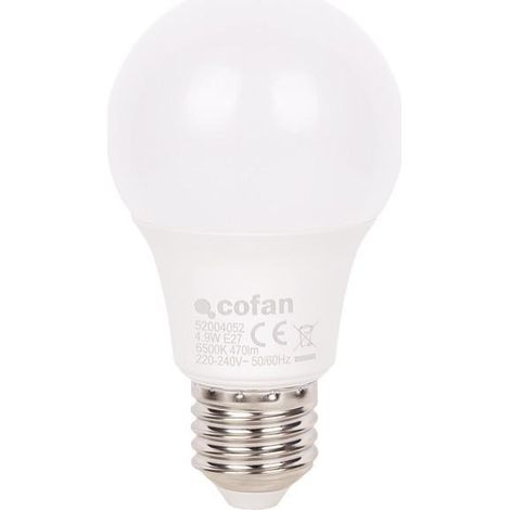 Bombilla LED Classic E27 4.9 W 470 Lm 6500 K (1/5)
