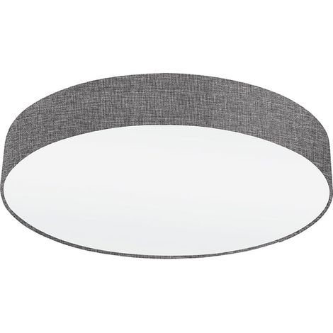 EGLO Deckenleuchte /3 E27 Ø570 LEINEN GRAU 'PASTERI' (97613) (1/2)