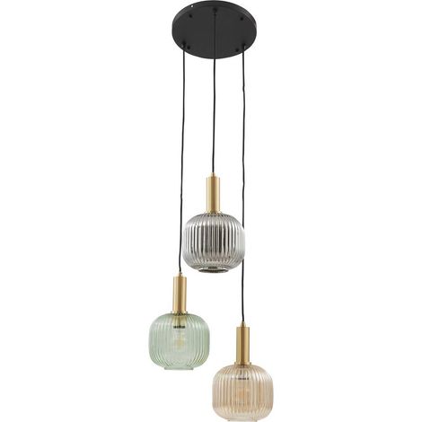 Pendelleuchte "Dorotoe" aus Glas für Wohnzimmer & Esszimmer von Lindby (1/5)