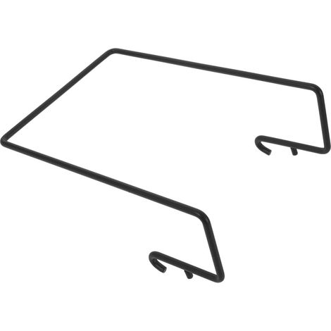 Estante Diseño Elegante Almacenamiento Confiable ou Hierro Negro (1/5)