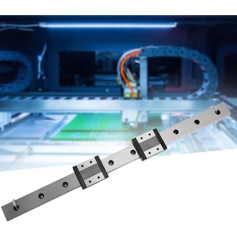 LMLF24B-400-2R Miniatur-Linearführung, 2 Stück, 24 mm breiter Gleitblock (1/5)