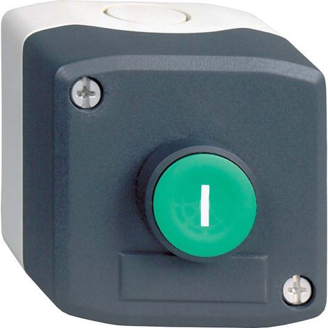 Schneider Electric Gehäuse m.Taster fl gn 1S1Ö (I) XALD102E