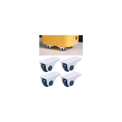 Boîte de rangement avec roulettes et rouleaux de ruban adhésif – facile à utiliser, durable et pratique pour le transport.-Crezuo (1/5)