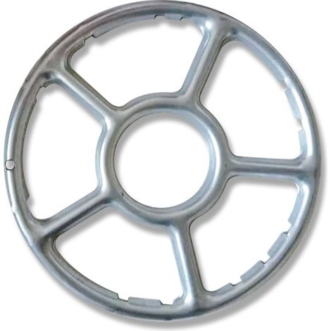 Gasbrennerhalterung, 2-teiliger Gasherd, Gasbrenner, Wokhalterung, Gasherdzubehör, Reduzierstück, Gaskreuz, Topfhalterung. Geeignet für Espressomaschinen, Kaffeemaschinen, Gaskochfelder, Backöfen und 