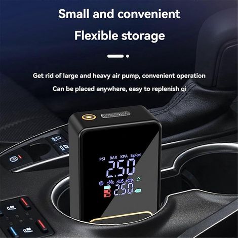 Gonfleur de pneus portable - (1/5)