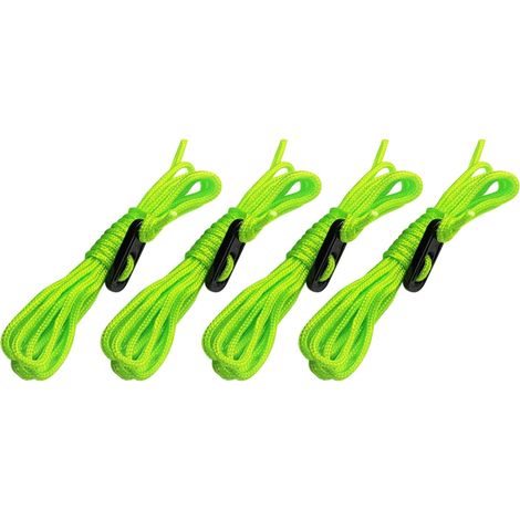Cordes fluorescentes pour tente AlpenTent - 4 pièces. (1/2)