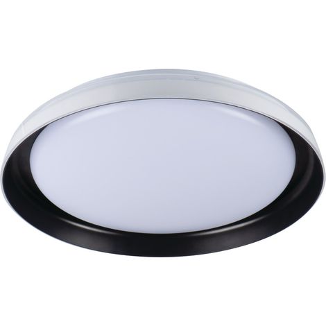 Plafonnier LED 17,8W Ø43 blanc/noir 4000K Kanlux Nifu (1/5)