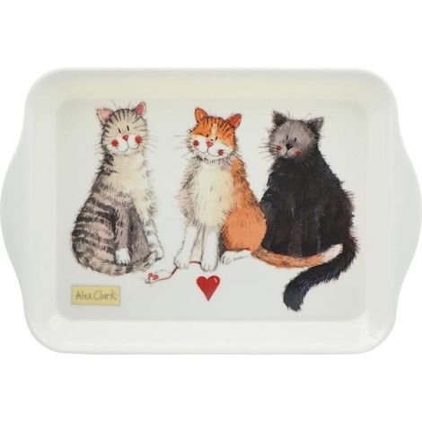 Vassoio da cucina piccolo per 3 gatti