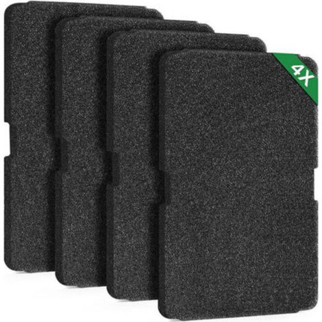 Filtro para secadora, filtro de esponja, compatible con Beko Grundig Blomberg ElektraBregenz 2964840100, 240 x 155 x 11 mm,