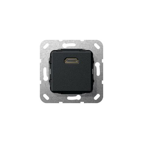 Gira HDMI cavo a coda di porco Inserto antracite m [567010], 5670 10