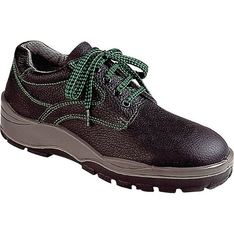 Zapato de seguridad Tamaño 37 negro / gris cuero S3 SRA EN20345 Asatex