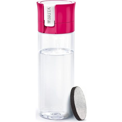 Brita Fill&Go Vital Trinkflasche mit Wasserfilter pink (1/5)