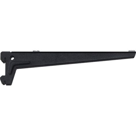 TrendLine Winkelträger 1-reihig/2-reihig schwarz 28 x 5 cm 2 Stück