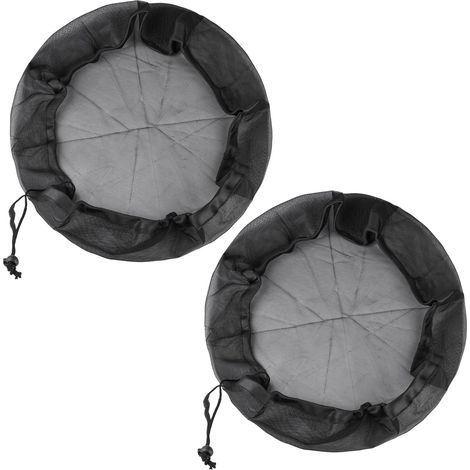 Set mit 2 verstellbaren 60 cm Maschen-Sicherheitsnetzen für Wasserfässer (1/5)