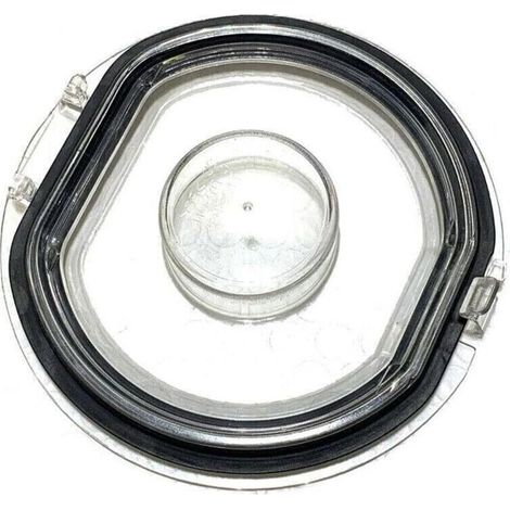 Staubbehälterdeckel kompatibel mit Dyson V7/V8 – Befestigungsring inklusive, strapazierfähiger Kunststoff, schwarz