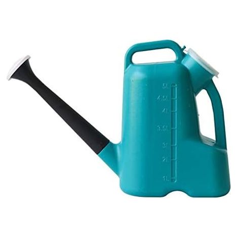 Arrosoir en plastique, 3 L, à long bec, pour plantes, fleurs, bonsaïs et pots, en intérieur comme en extérieur.-AquaForge (1/5)