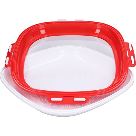 Boîte de Conservation Alimentaire Réutilisable, Organisateur Réfrigérateur Empilable pour Cuisine (1/5)