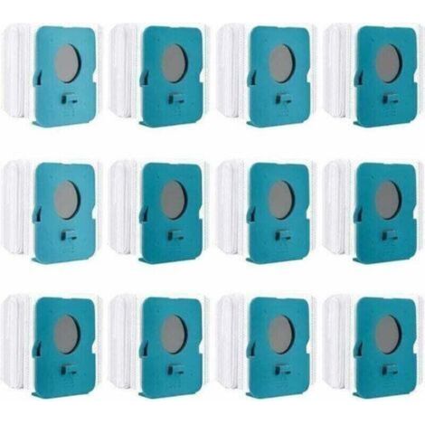 Lot de 12 sacs à poussière Clean Station pour aspirateur Samsung Bespoke Jet VCA-ADB95, VS20A95923W, sacs de rechange, accessoires (1/4)