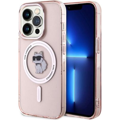 Karl Lagerfeld IML Choupette MagSafe - iPhone 14 Pro Hülle (Pink) (1/5)