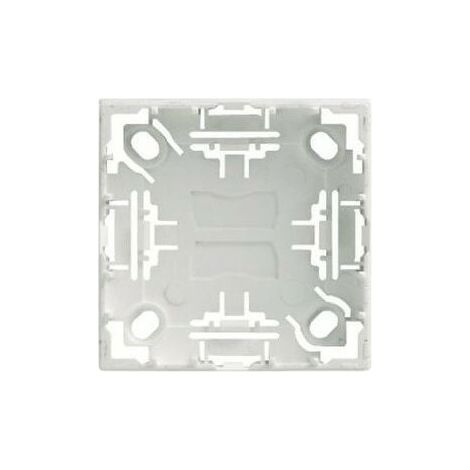 Arnould Cadre 1 poste blanc 68x68mm - 63916