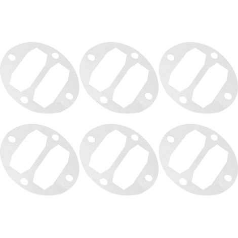 10 joints de compresseur d'air, plaque métallique et coussinet en aluminium, accessoires pour pompe cylindrique 3P/4P (1/5)