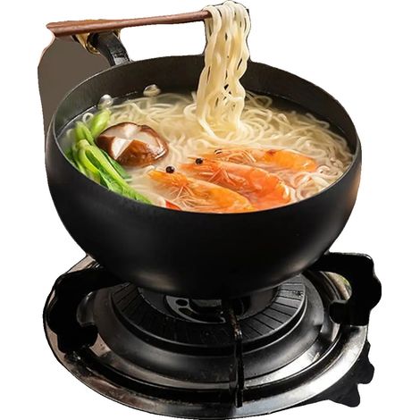 Padella in ferro forgiata a mano, eccellente ritenzione del calore, 28 cm x 28 cm (1/5)