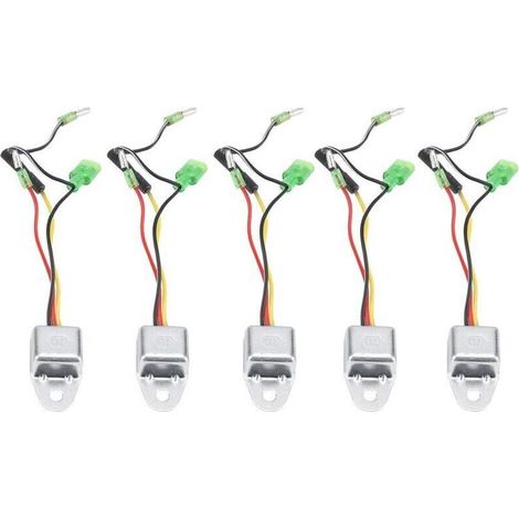 5Pcs Capteur de Niveau D'huile Alarme D'alerte D'huile Faible de Remplacement pour GX160 GX200 GX240 GX270 GX340 GX390 (1/4)