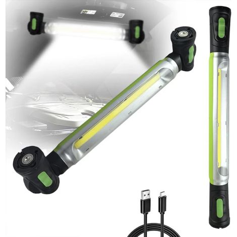 Lampe LED rechargeable lot de 2 magnétique 1000 lm 2600 mAh IP54 (1/5)