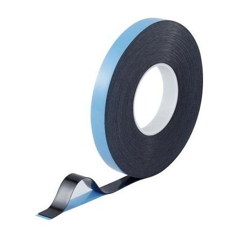 RUBAN ADHÉSIF DOUBLE-FACE TOOLCRAFT 93038C186 BLEU-NOIR (L X L) 30 M X 20 MM ACRYLIQUE 1 ROULEAU(X)