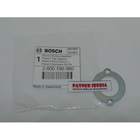 Repuesto original BOSCH 2600190060  Arandela