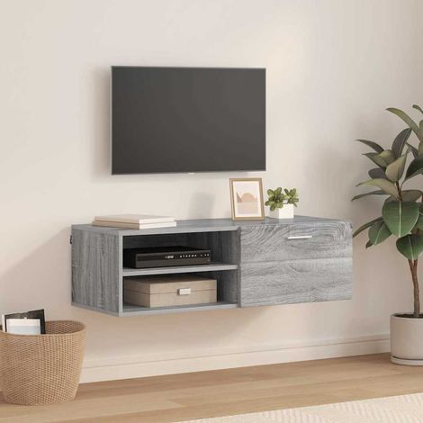 TV Cabinet Grey sonoma 100.5 x 39 x 30 cm Engineered wood vidaXL